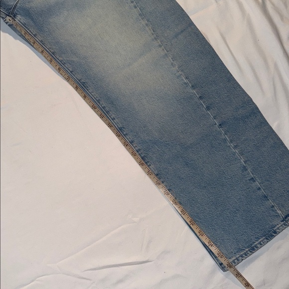 MOTHER The Half Pipe High-Rise Straight-Leg Ankle Jeans, size 28 - Picture 13 of 14